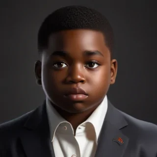 fat black kid