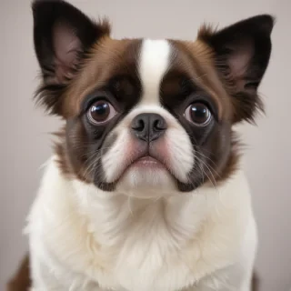 boston terrier pekingese mix