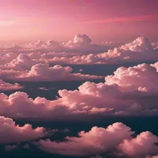 pink clouds wallpaper
