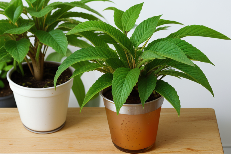 home made ginger beer plant