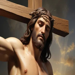 image of jesus on the cross
