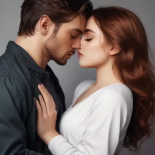 couples drawing poses