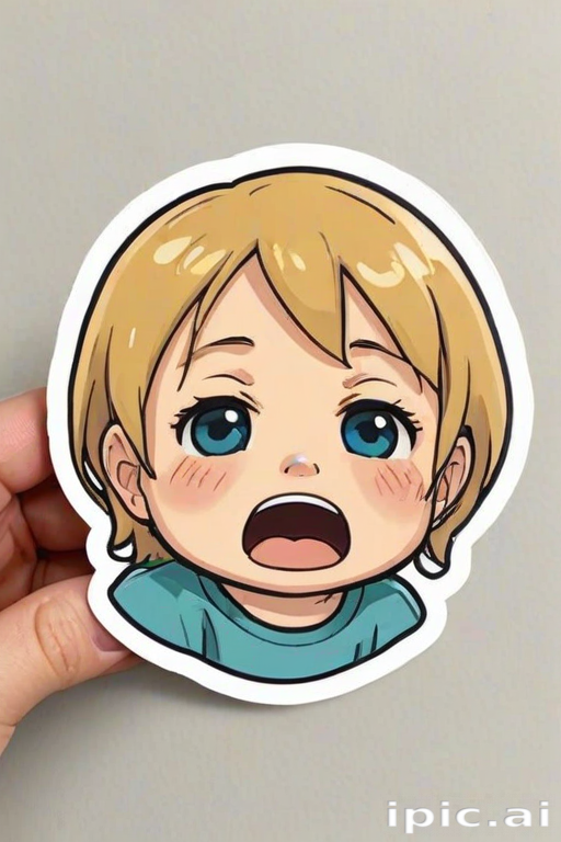 crying sticker