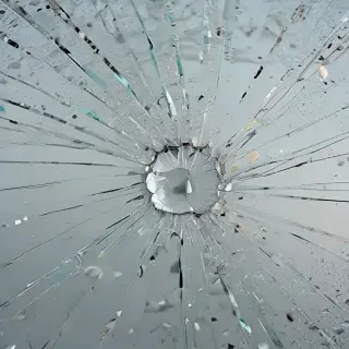 broken glass texture
