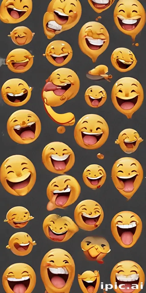 laugh emoji transparent background