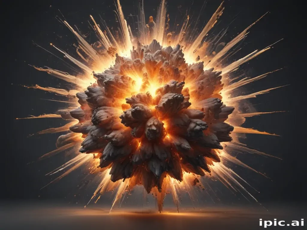 explosion transparent background