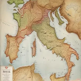 map of italy