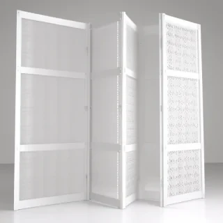 white screen