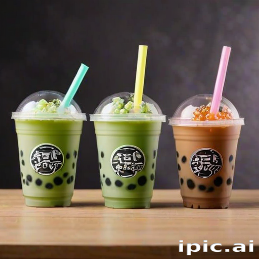 bubble tea background
