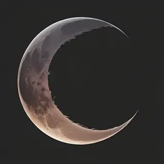 crescent moon transparent background