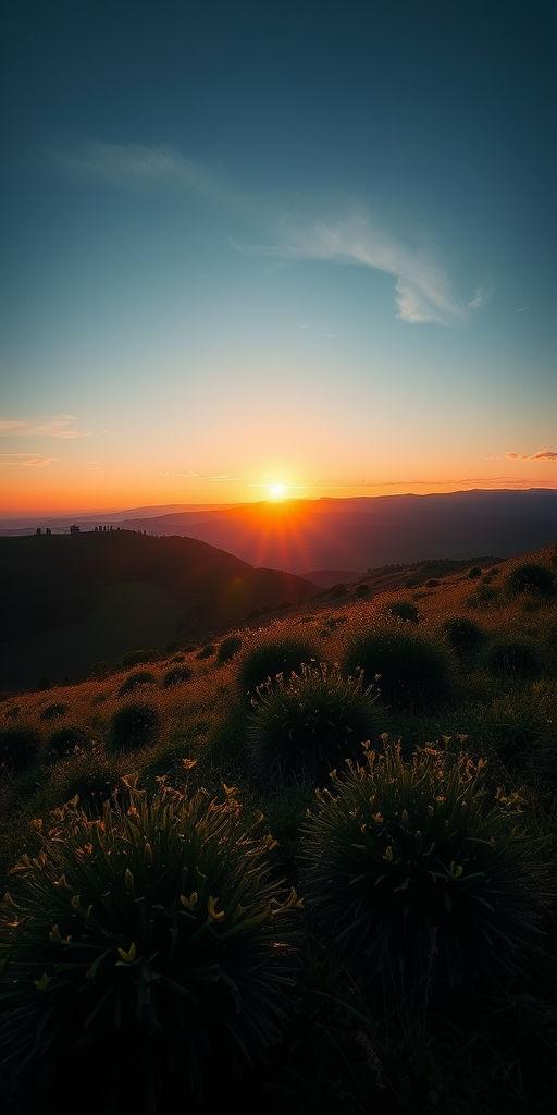 Capture a serene landscape at sunrise with soft golden light, using a Canon EOS R5, 24mm lens, f/8 aperture, ISO 100, in landscape orientation for high dynamic range and clarity.