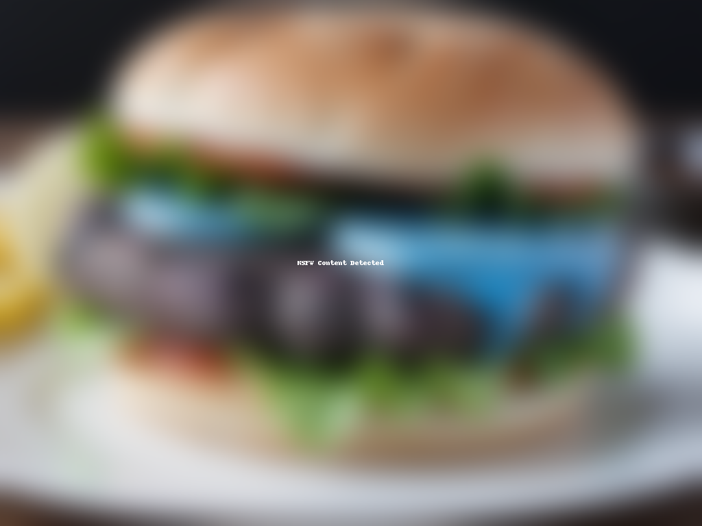 black and blue burger recipe
