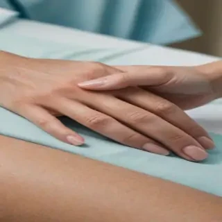 hospital patient hand pic