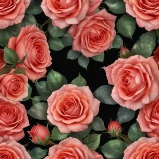 rose border png