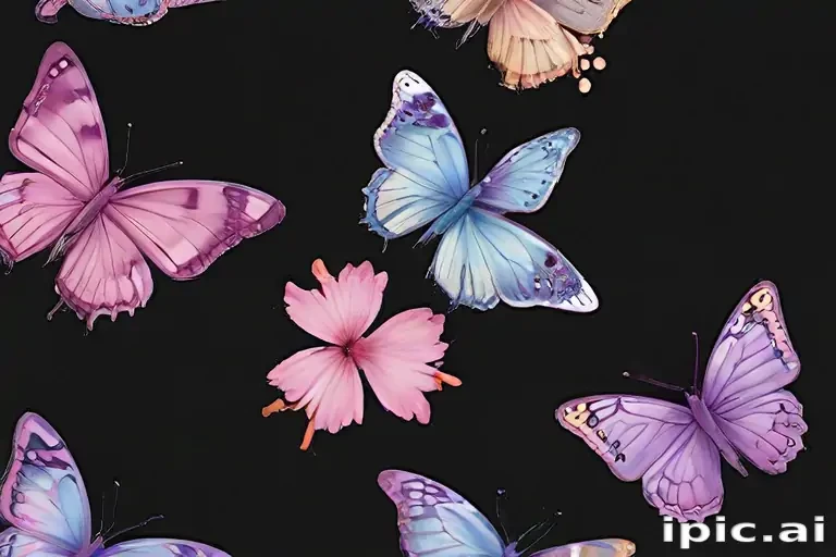 butterfly background transparent