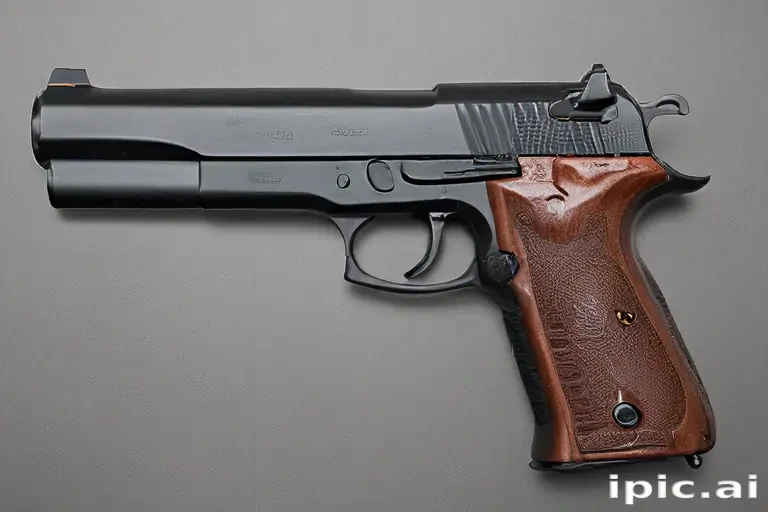 gun with no background