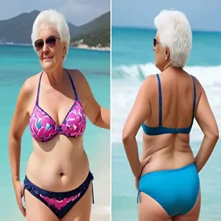 fat granny in bikini