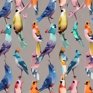 birds transparent