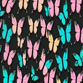 aesthetic butterfly wallpaper