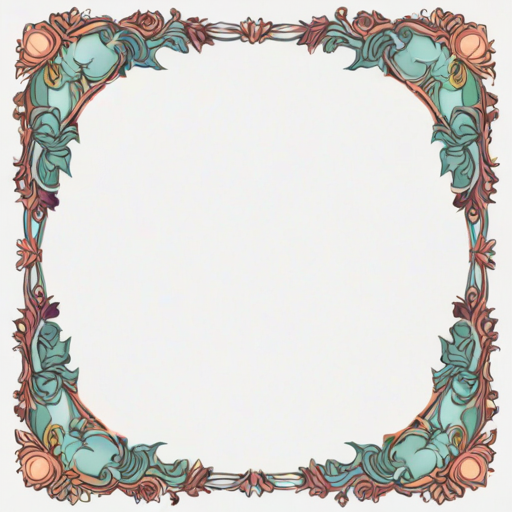 aesthetic border png
