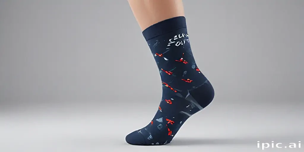 sock mockup
