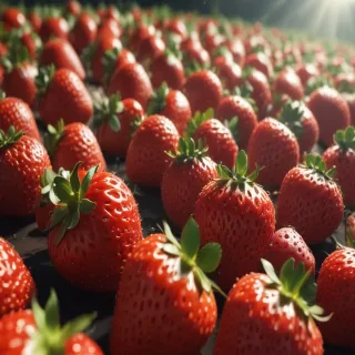 strawberry background aesthetic