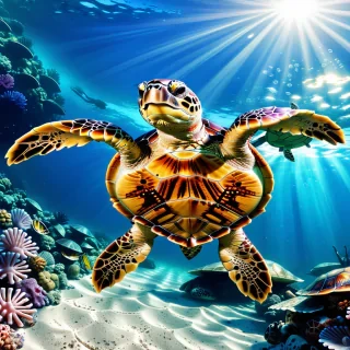 sea turtle wallpaper