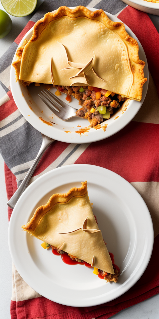 taco pie recipe with tortillas