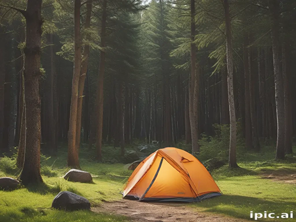 camping background