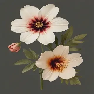 pressed flower png