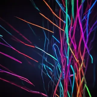 neon colored backgrounds