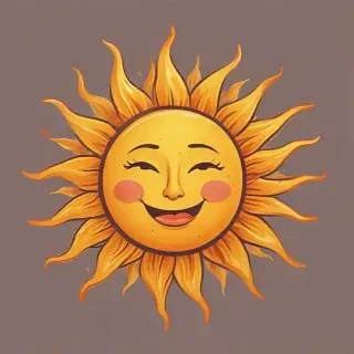 cartoon sun png