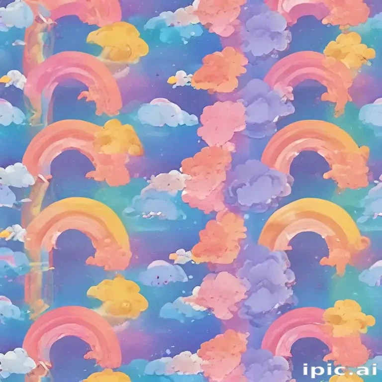 aesthetic rainbow wallpaper