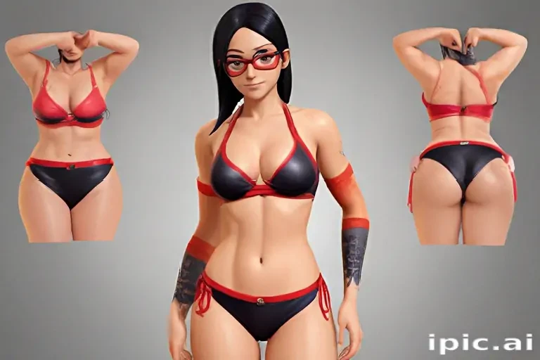 sarada bikini