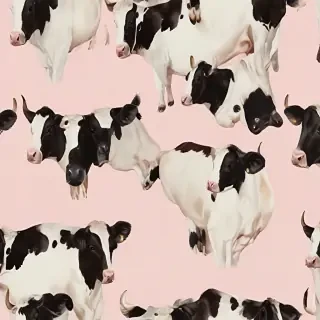 aesthetic cow print wallpaper