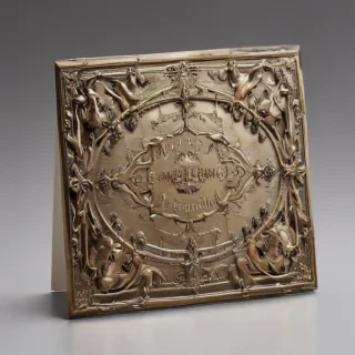 holding card