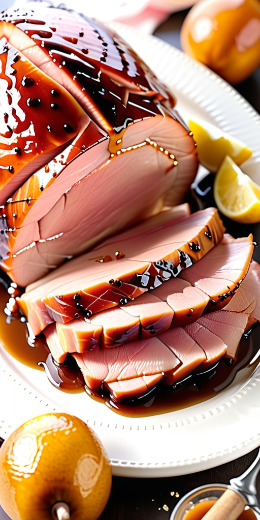 3-ingredient brown sugar ham glaze