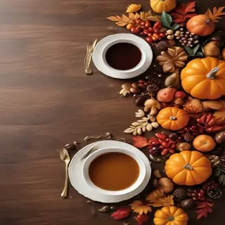 thanksgiving background aesthetic