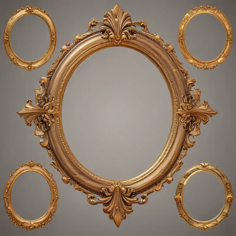 oval frame clipart