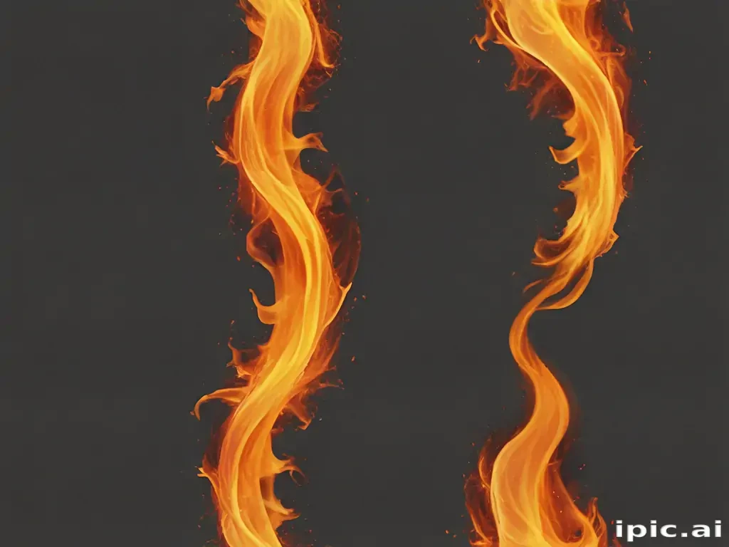 flames transparent background
