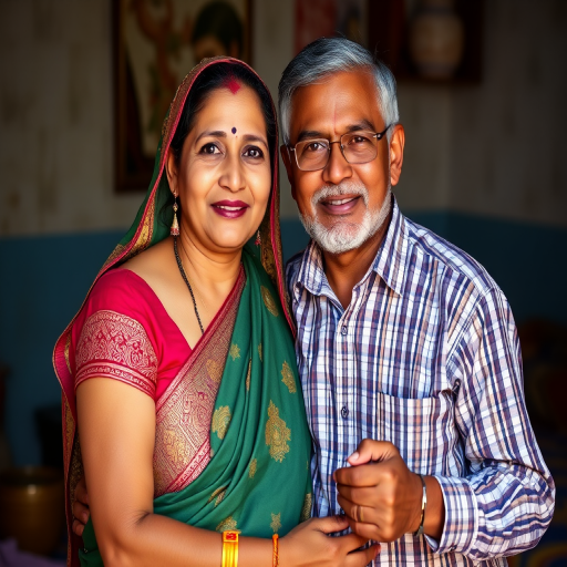 indian mom and son