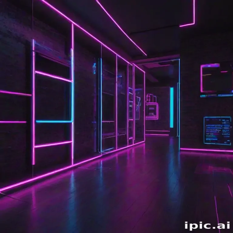 aesthetic neon wallpapers