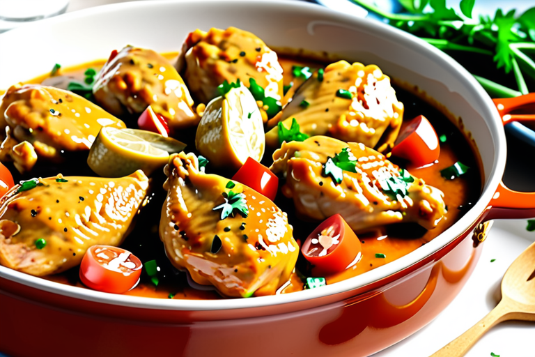 receta de fricase de pollo
