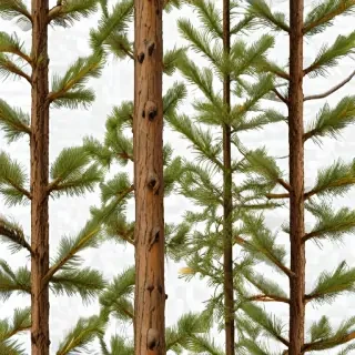 pine tree transparent