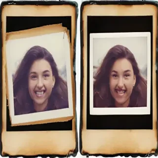 polaroid photo frame png