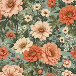 vintage flower illustration
