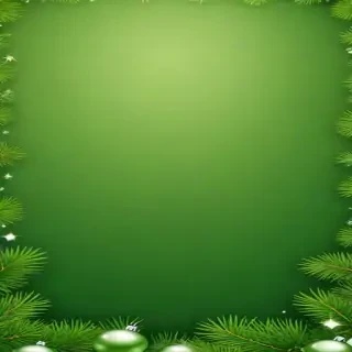 green christmas bg
