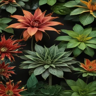 zoom background plants