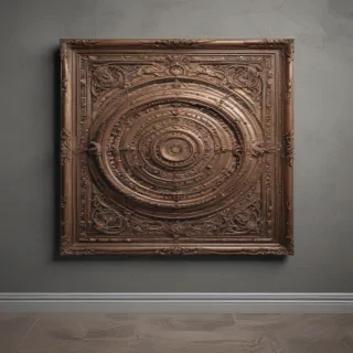 free wall art mockup