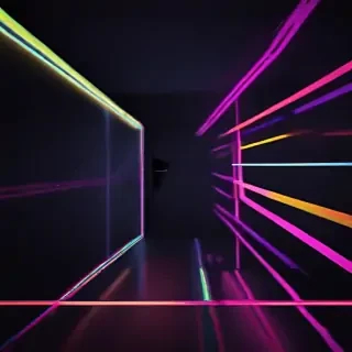 iphone neon wallpaper